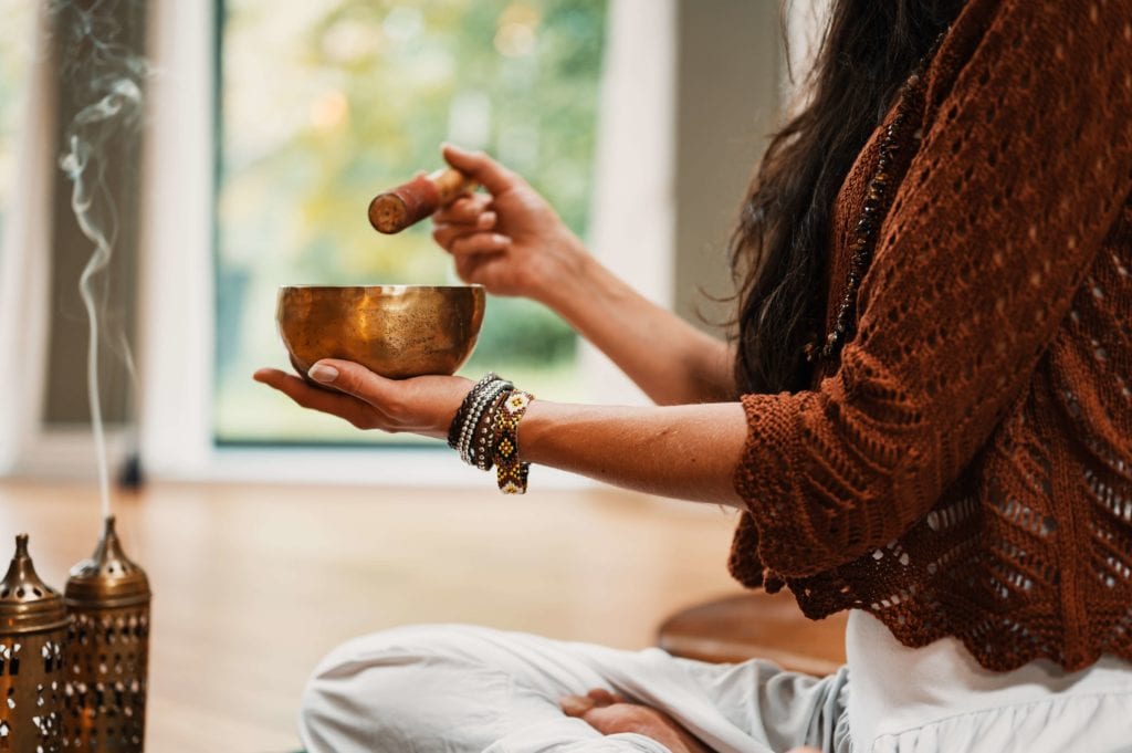 Sound Bath Meditation - singing bowls