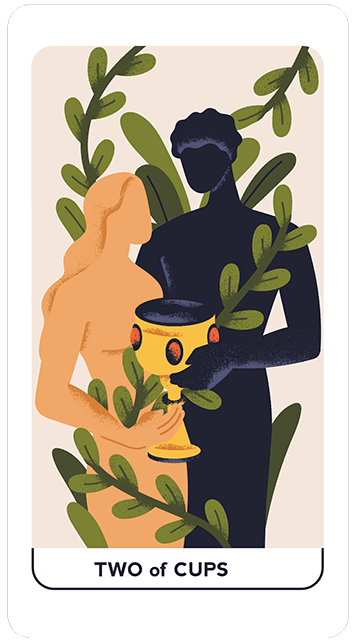 2 of cups as timing